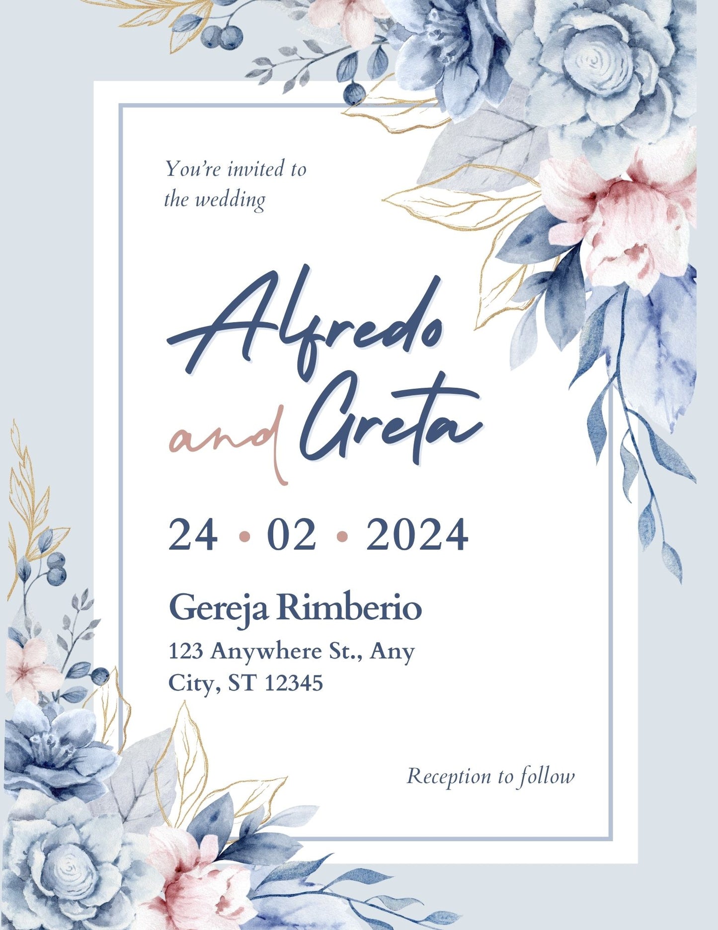 Editable Wedding Invitation Set â Vibrant, Elegant & Easy to Customize