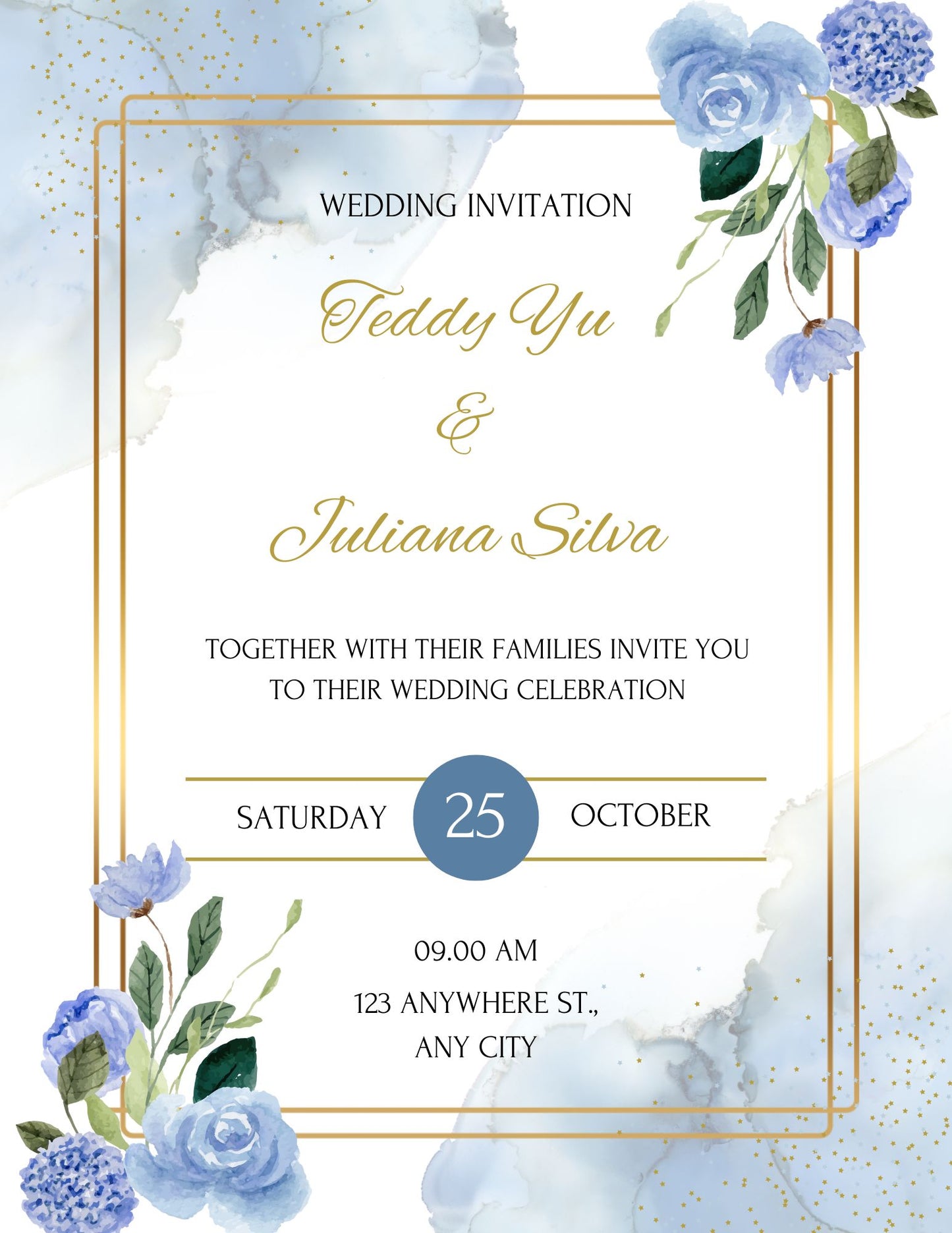 Editable Wedding Invitation Set â Vibrant, Elegant & Easy to Customize