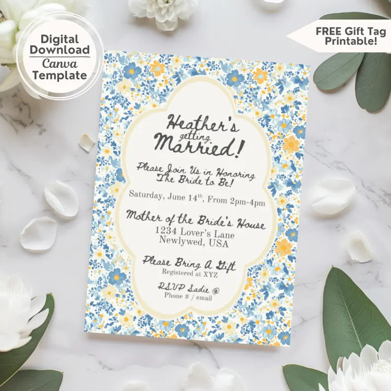 Editable Wedding Invitation Set â Vibrant, Elegant & Easy to Customize